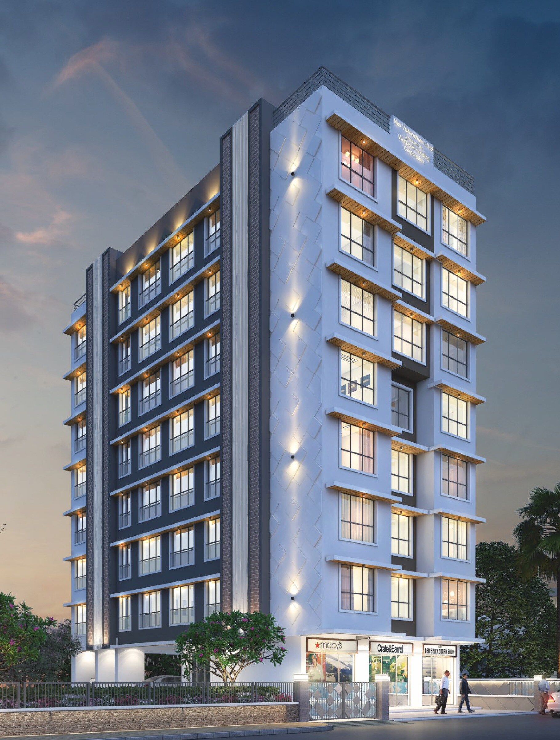 Wolfpack Nav Viswadham CHSL Apartment Exteriors