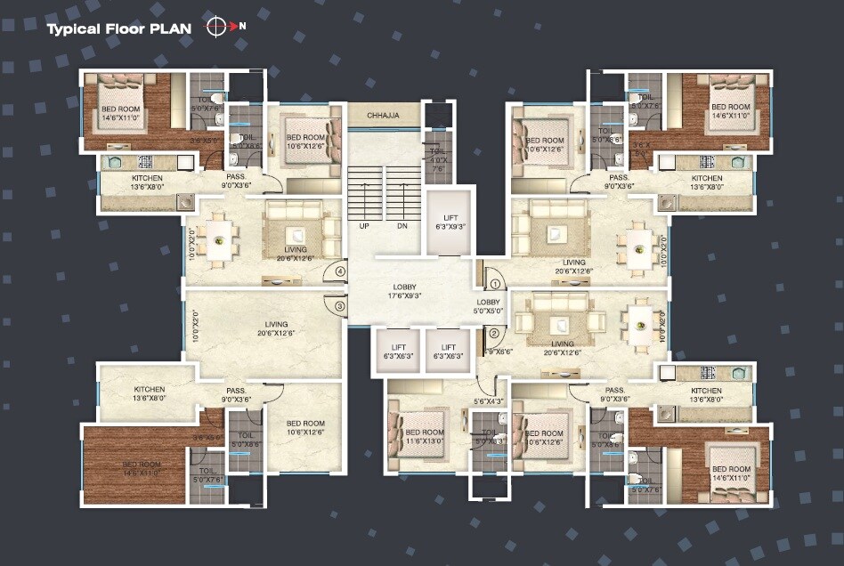Yash Orion Floor Plans