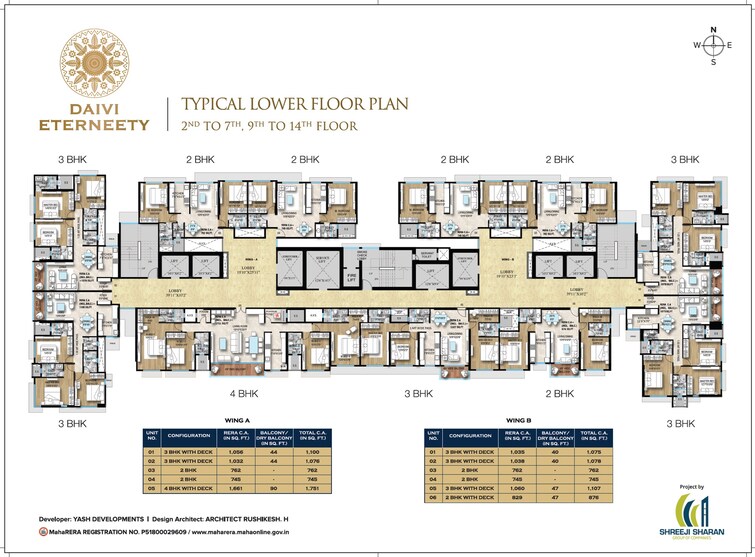 Yash Shreeji Daivi Floor Plans 1