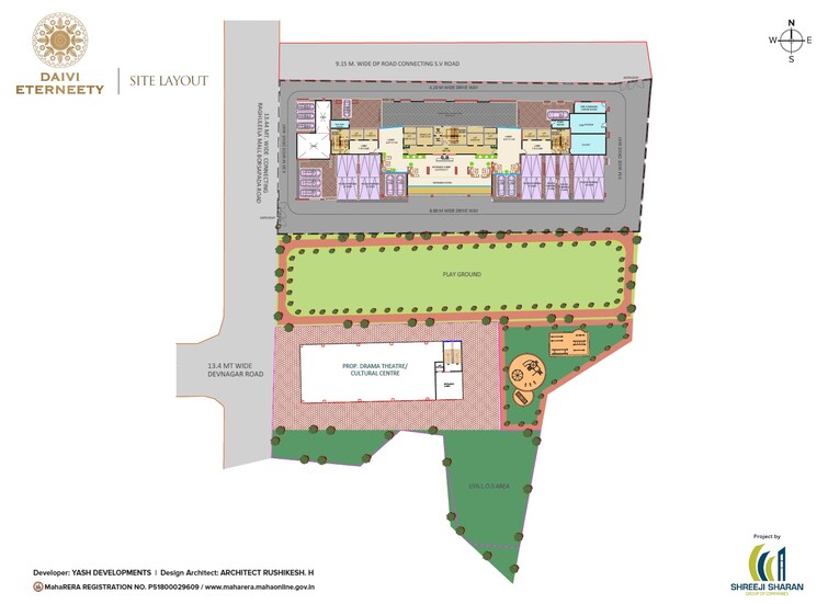 Yash Shreeji Daivi Master Plan Image