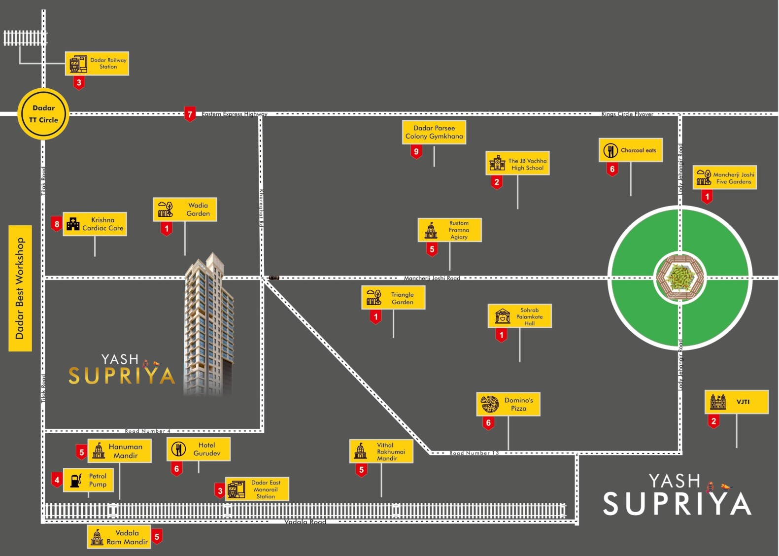 Yash Supriya Location Image