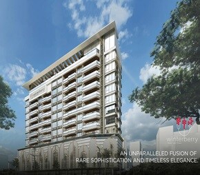 Nahar Winterberry Tower and Plaza residential project in Powai