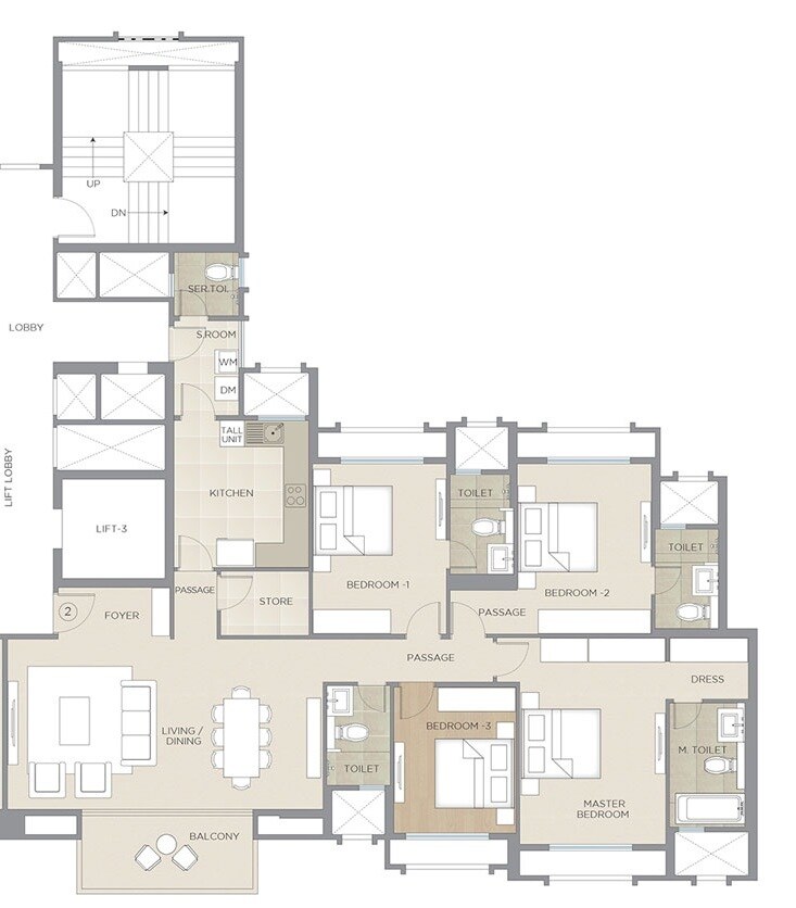 Other, hiranandani-glen-dale 4 Bedroom 2125 Sq.Ft. Apartment In Powai Mumbai 6915604