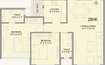 A and O Luxe Tower 2 BHK Layout