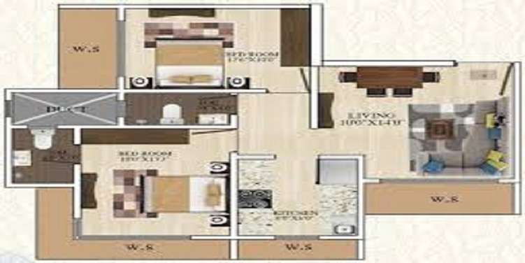 a r b heights apartment 2 bhk 637sqft 20215321105322