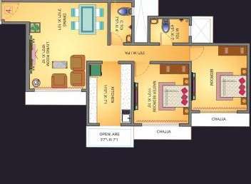 2 BHK 600 Sq. Ft. Apartment in Abrol Avirahi Heights