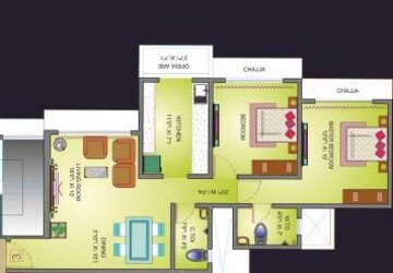  2 BHK Apartment at Abrol Avirahi Heights, Jankalyan Nagar – for Sale