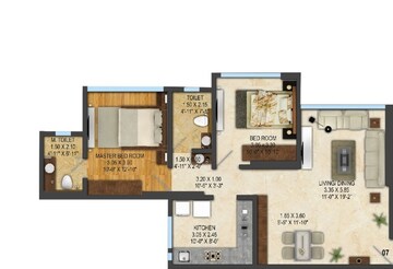  2 BHK Apartment at Acme Avenue, Kandivali West – for Rent