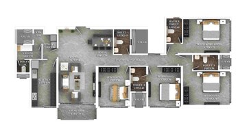  4 BHK Apartment at Adani Linkbay Residences, Andheri West – for Sale