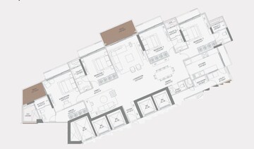  4 BHK Apartment at Adani Ten BKC, Bandra East – for Rent