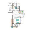 Aditya Eksar Kavita 1 BHK Layout