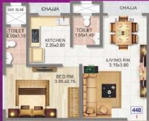 adityaraj saphalya apartment 1 bhk 440sqft 20214531174554