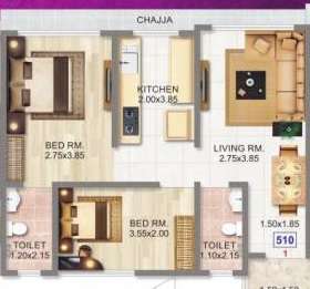 adityaraj saphalya apartment 1 bhk 510sqft 20214631174600