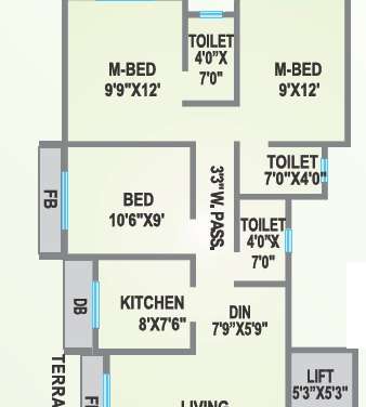 agarwal lifestyle apartment 3 bhk 1150sqft 20215113135151