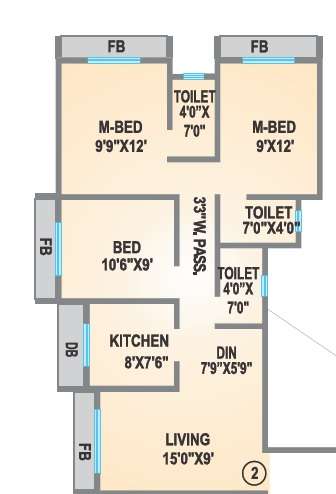 agarwal lifestyle apartment 3 bhk 1205sqft 20215213135225