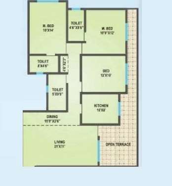 agarwal yashwant heights apartment 3 bhk 861sqft 20230431160438