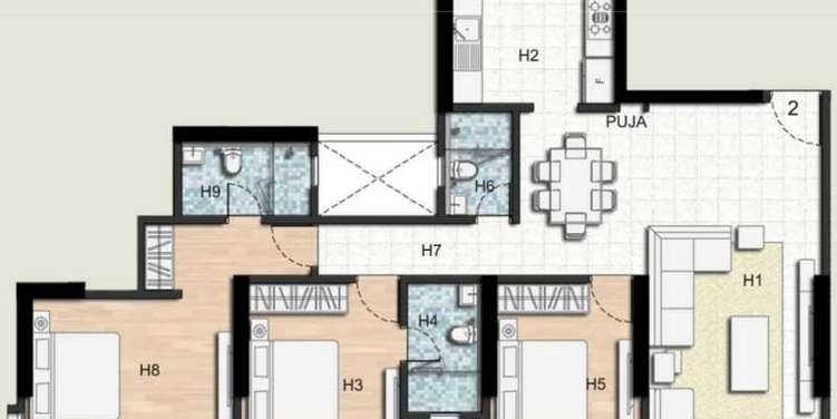 ahuja lamor apartment 3 bhk 1008sqft 20214215104228