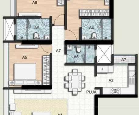 ahuja lamor apartment 3 bhk 1173sqft 20214215104244