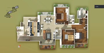  3 BHK Apartment at Ajmera Aeon, Wadala East – for Rent