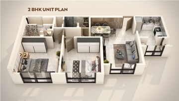  2 BHK Apartment at Ajmera Arham, Malad West – for Sale