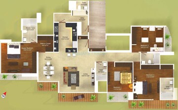  4 BHK Apartment at Ajmera I Land Aeon, Wadala East – for Rent