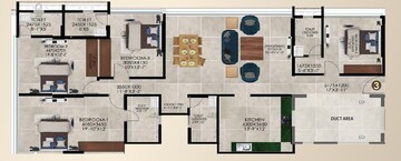  4 BHK Apartment at Ajmera Prive, Juhu – for Sale