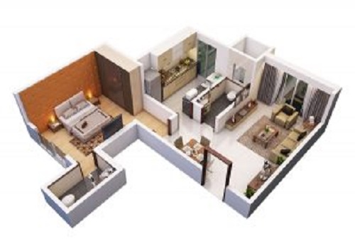 Amazon Apartments 1 BHK Layout