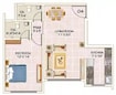 Anchor 49 Elina 1 BHK Layout