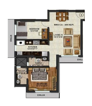  2 BHK Apartment at Ani Anu Sri Balaji Enclave, Malad West – for Sale