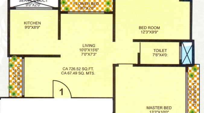 annapurna avenue apartment 2 bhk 726sqft 20211112131115
