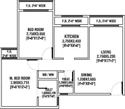 1 Bhk 750 Sq Ft Apartment For In Arihant Anshula At Rs 1 Bhk 750 Sq Ft Apartment In Arihant Anshula
