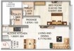 Arihant Heights Ghatkopar 1 BHK Layout