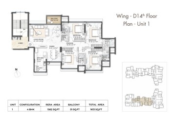  4 BHK Apartment at Arkade Aura, Santacruz West – for Sale