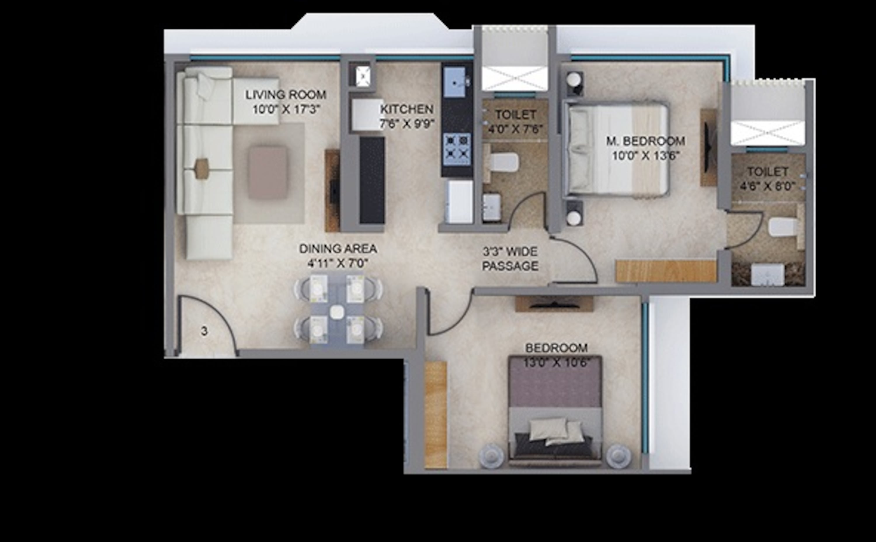 arkade earth apartment 2 bhk 753sqft 20211627001615
