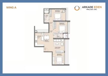  3 BHK Apartment at Arkade Eden, Sunder Nagar – for Sale