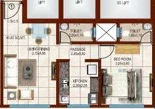 ashirwad queens square apartment 1 bhk 438sqft 20210015170004