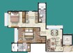 Asiatic Mehta Premiere 2 BHK Layout