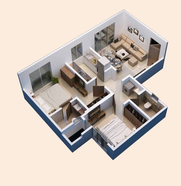 Other, avant-heritage 2 Bedroom 702 Sq.Ft. Apartment In Jogeshwari East Mumbai 6796465