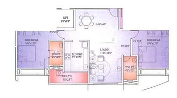  2 BHK Apartment at Benchmark Silver Leaf, Kandivali East – for Sale