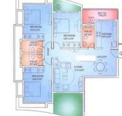 benchmark silver leaf apartment 3 bhk 1575sqft 20210630160610