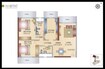 Bhoomi Aura Biplex Habitat 2 BHK Layout
