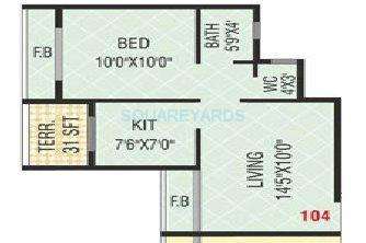 bhoomi homes nakshtra apartment 1bhk 650sqft 1