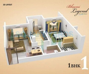  1 BHK Apartment at Bhoomi Legend, Kandivali East – for Sale