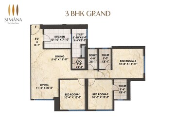  3 BHK Apartment at Bhoomi Simana, Parel – for Sale