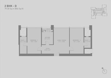  2 BHK Apartment at Birla Niyaara, Worli – for Sale