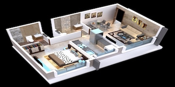 1 BHK Apartment at BP DPS Park View, Goregaon West – for Sale