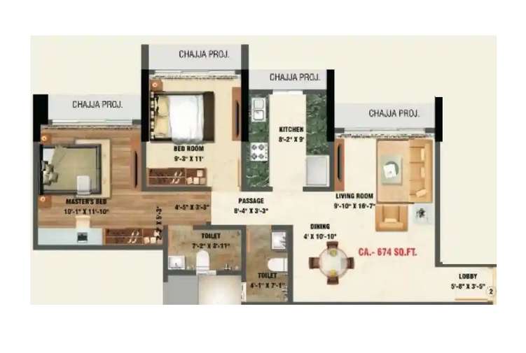 brand one apartment 2 bhk 674sqft 20232725112712