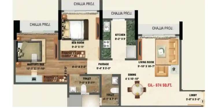 brand one wadala apartment 2 bhk 674sqft 20233625113608