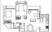 Bredco Viceroy Court 2 BHK Layout