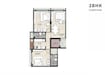 Buildarch Sakura 2 BHK Layout